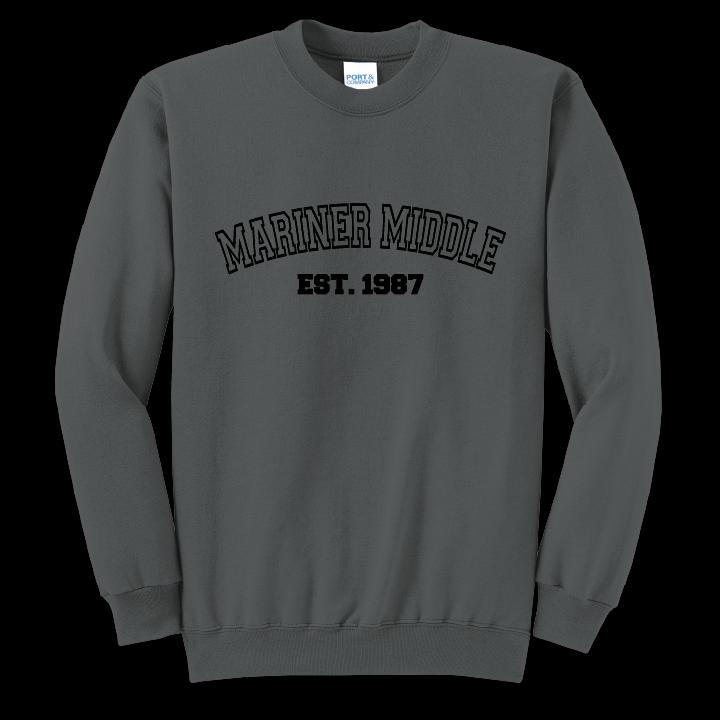 Mariner Middle School Crewneck Sweatshirt