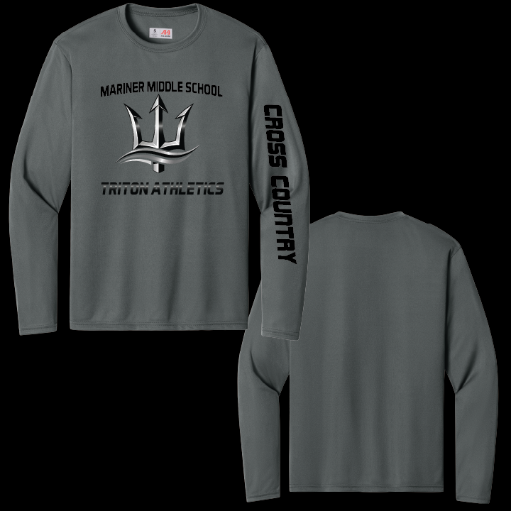 Mariner Middle School Athletics Long Sleeve Performance Tee