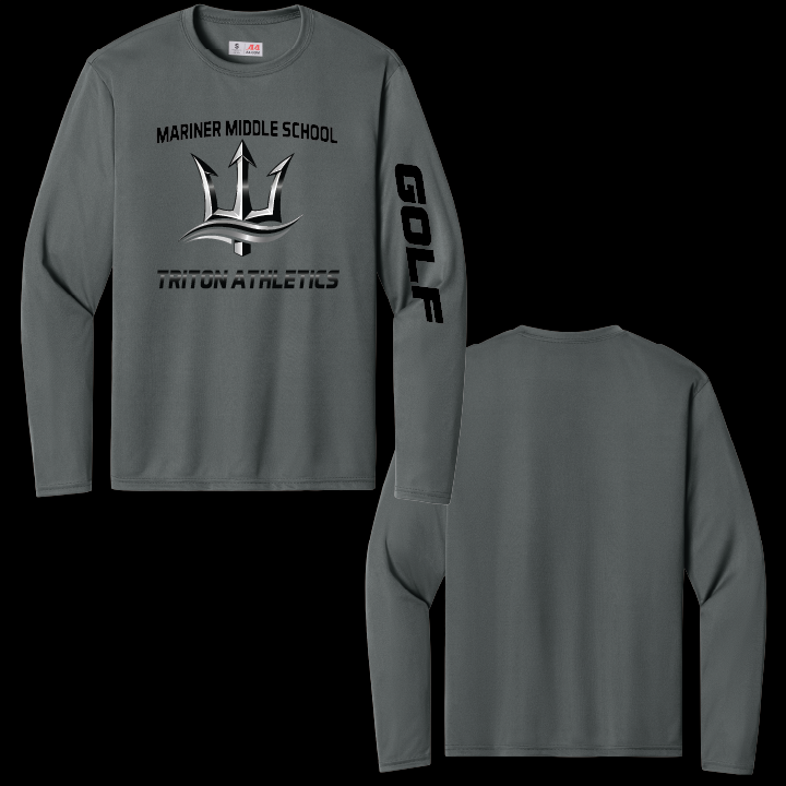 Mariner Middle School Athletics Long Sleeve Performance Tee