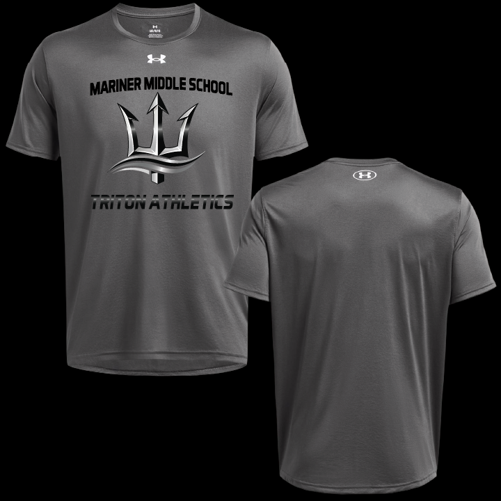 Mariner Middle School Short Sleeve Under Armour  Tech T-Shirt