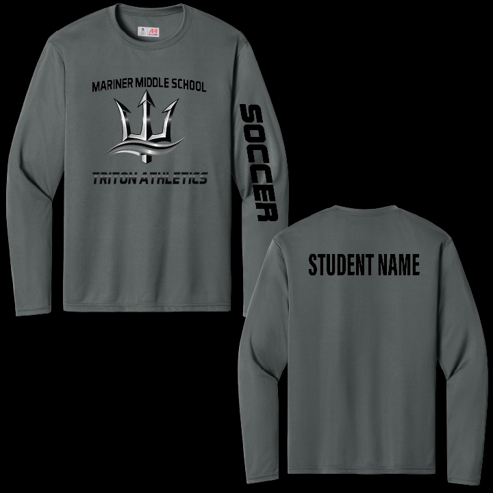Mariner Middle School Athletics Long Sleeve Performance Tee