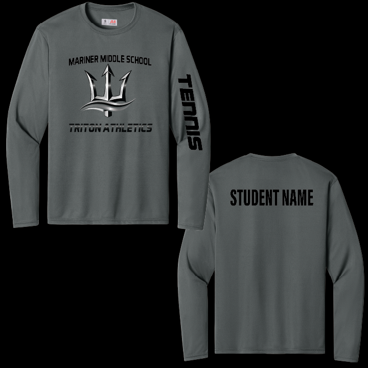 Mariner Middle School Athletics Long Sleeve Performance Tee