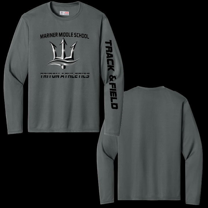 Mariner Middle School Athletics Long Sleeve Performance Tee
