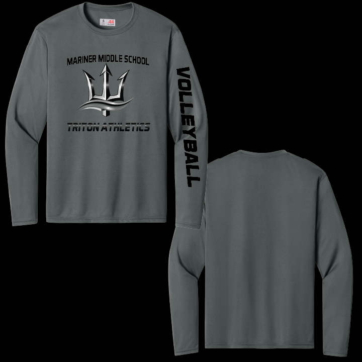Mariner Middle School Athletics Long Sleeve Performance Tee