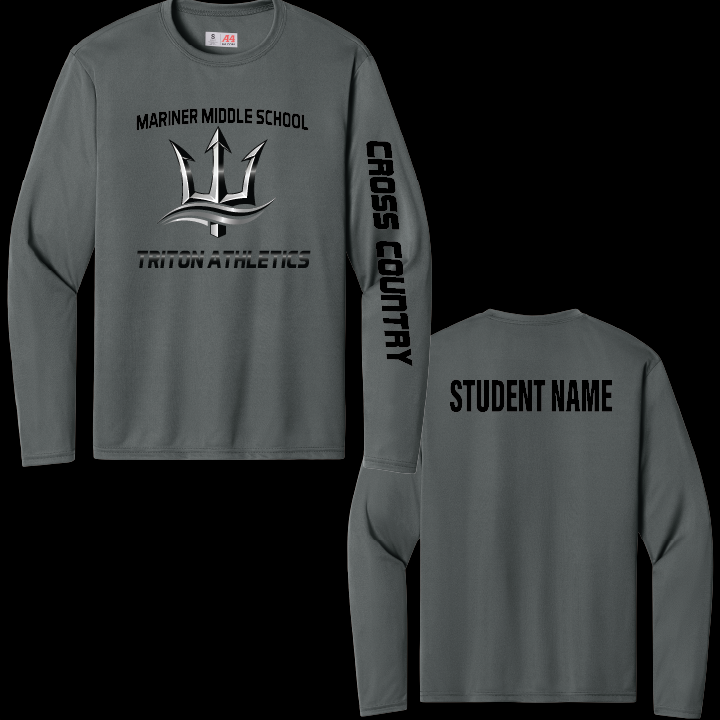 Mariner Middle School Athletics Long Sleeve Performance Tee